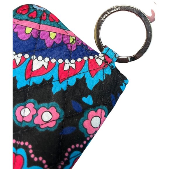 Vera Bradley Campus Double ID Badge Wallet Card Case Paisley Print 4.25"x3.5" - Picture 3 of 4